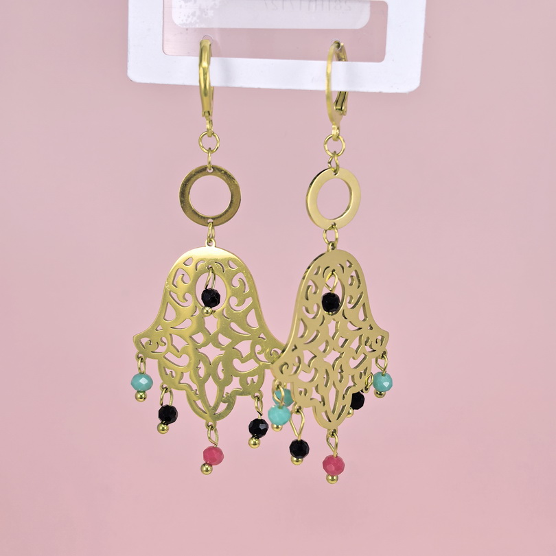 Stainless Steel Earrings  for Women and Girls Palm Good Quality No Change Color BS2503270638