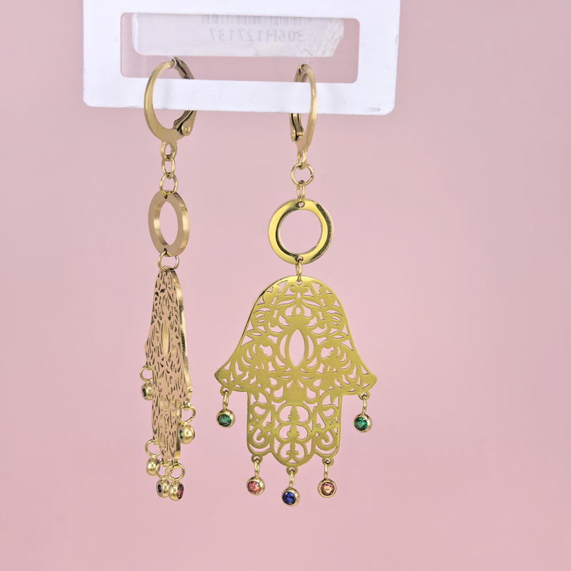 Stainless Steel Earrings  for Women and Girls Palm Good Quality No Change Color BS2503270639