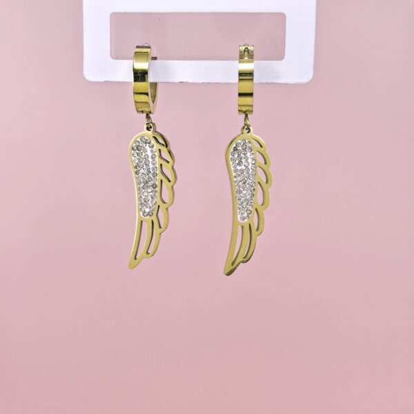 Stainless Steel Earrings  for Women and Girls Feather Good Quality No Change Color BS2503270641