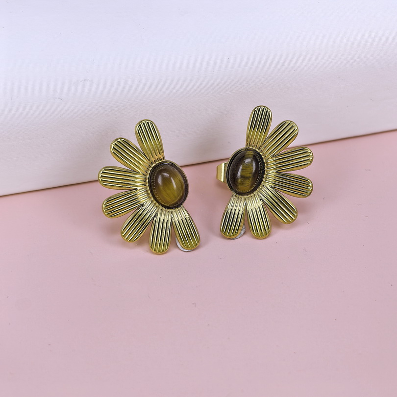 Stainless Steel Earrings  for Women and Girls Flowers Good Quality No Change Color BS2503270642