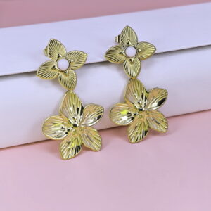 Stainless Steel Earrings  for Women and Girls Flowers Good Quality No Change Color BS2503270643