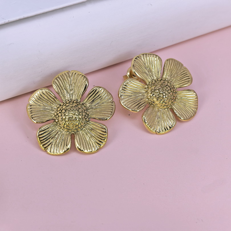 Stainless Steel Earrings  for Women and Girls Flowers Good Quality No Change Color BS2503270644