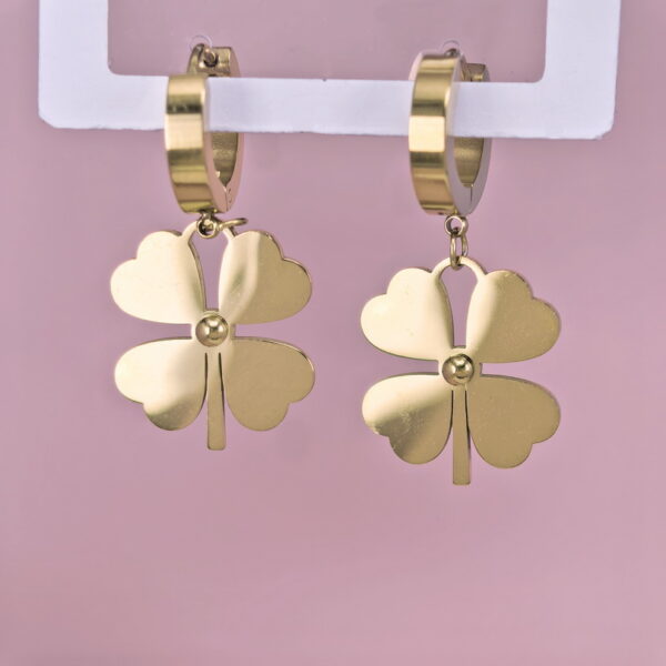 Stainless Steel Earrings  for Women and Girls Four-Leaf Clover Good Quality No Change Color BS2503270665