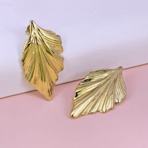 Stainless Steel Earrings  for Women and Girls Leaves Leaf Good Quality No Change Color BS2503270666