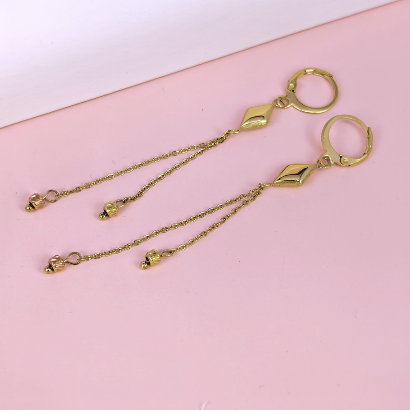 Stainless Steel Earrings  for Women and Girls Chains Good Quality No Change Color BS2503270679