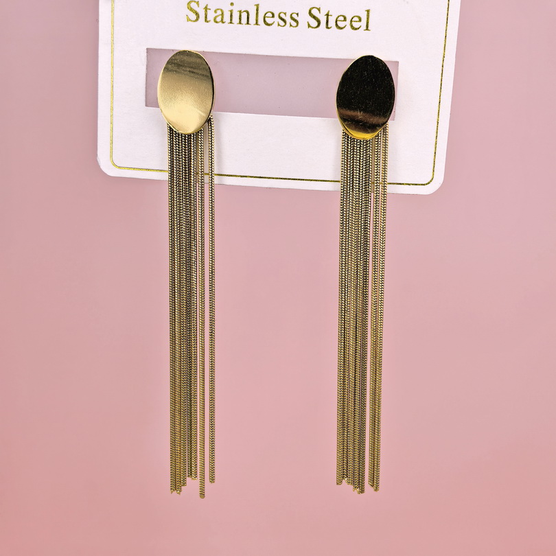 Stainless Steel Earrings  for Women and Girls Chains Good Quality No Change Color BS2503270689