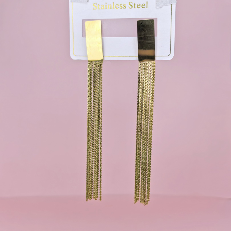 Stainless Steel Earrings  for Women and Girls Chains Good Quality No Change Color BS2503270696