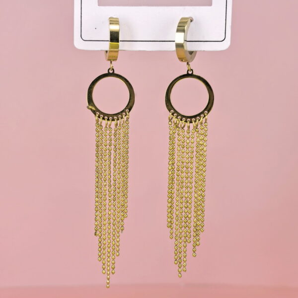 Stainless Steel Earrings  for Women and Girls Chains Good Quality No Change Color BS2503270697