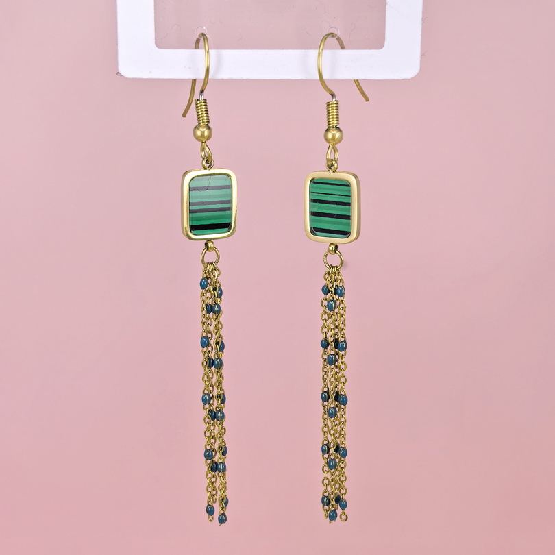 Stainless Steel Earrings  for Women and Girls Chains Good Quality No Change Color BS2503270707