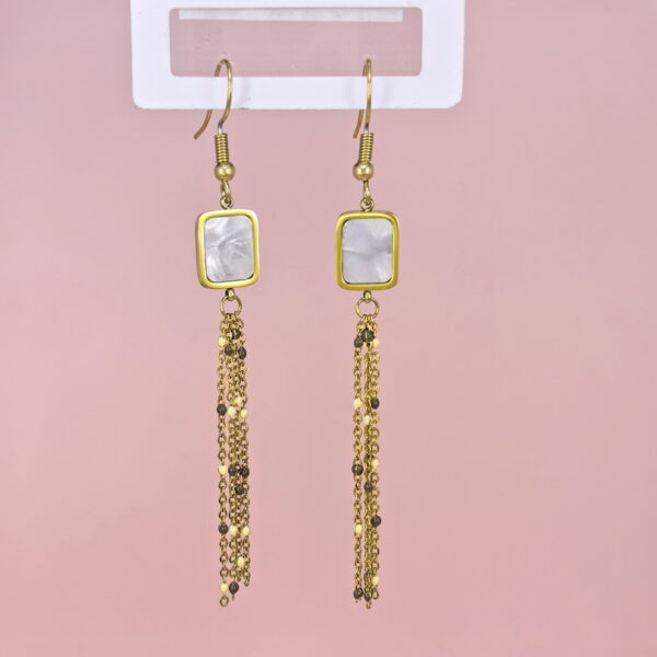 Stainless Steel Earrings  for Women and Girls Chains Good Quality No Change Color BS2503270708