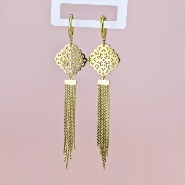 Stainless Steel Earrings  for Women and Girls Chains Good Quality No Change Color BS2503270711