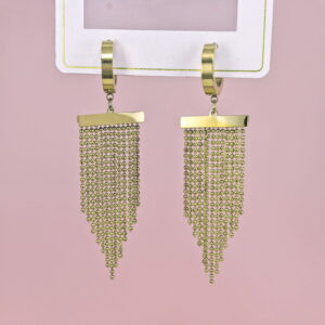 Stainless Steel Earrings  for Women and Girls Chains Good Quality No Change Color BS2503270716
