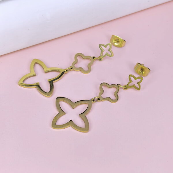 Stainless Steel Earrings Multi Charms for Women and Girls Cross Good Quality No Change Color BS2503270718