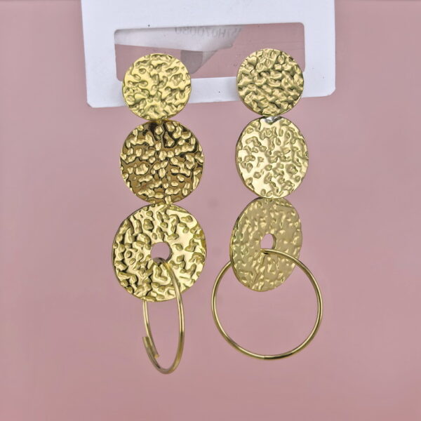 Stainless Steel Earrings Multi Charms for Women and Girls Round Circle Good Quality No Change Color BS2503270726