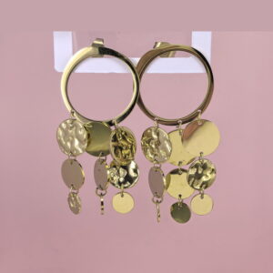 Stainless Steel Earrings Multi Charms for Women and Girls Round Circle Good Quality No Change Color BS2503270740