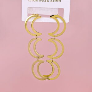 Stainless Steel Earrings Multi Charms for Women and Girls Moon Good Quality No Change Color BS2503270741