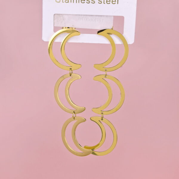 Stainless Steel Earrings Multi Charms for Women and Girls Moon Good Quality No Change Color BS2503270741