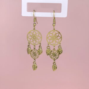 Stainless Steel Earrings with Crystals for Women and Girls Round Circle Good Quality No Change Color BS2503270745