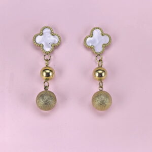 Stainless Steel Earrings with Crystals for Women and Girls Cross Good Quality No Change Color BS2503270754