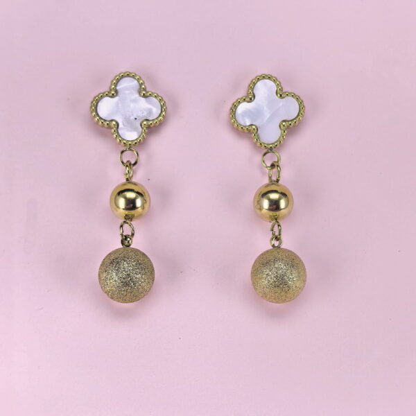 Stainless Steel Earrings with Crystals for Women and Girls Cross Good Quality No Change Color BS2503270754