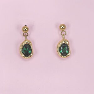 Stainless Steel Earrings with Crystals for Women and Girls Geometric Good Quality No Change Color BS2503270755