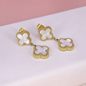Stainless Steel Earrings with Crystals for Women and Girls Cross Good Quality No Change Color BS2503270764