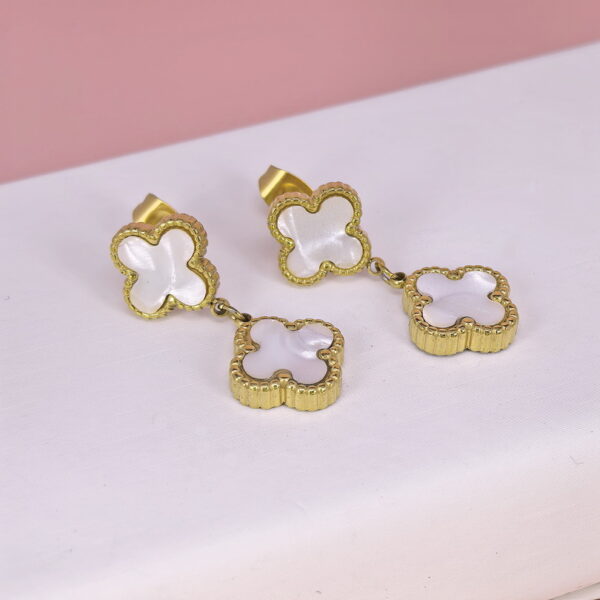 Stainless Steel Earrings with Crystals for Women and Girls Cross Good Quality No Change Color BS2503270764