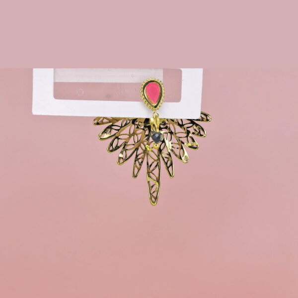 Stainless Steel Earrings with Crystals for Women and Girls Four-Leaf Clover Good Quality No Change Color BS2503270774