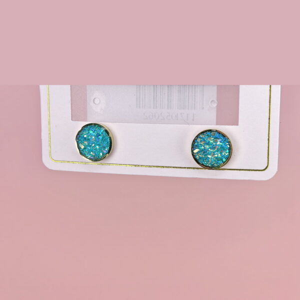 Stainless Steel Earrings with Crystals for Women and Girls Round Circle Good Quality No Change Color BS2503270786