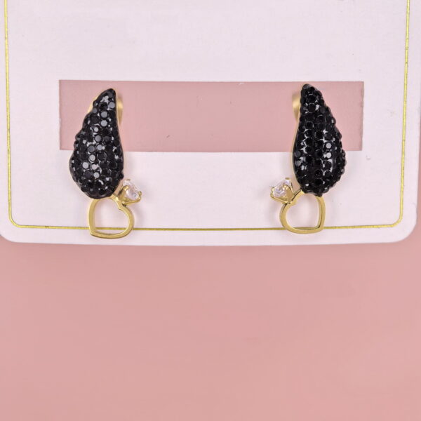 Stainless Steel Earrings with Crystals for Women and Girls Geometric Good Quality No Change Color BS2503270793