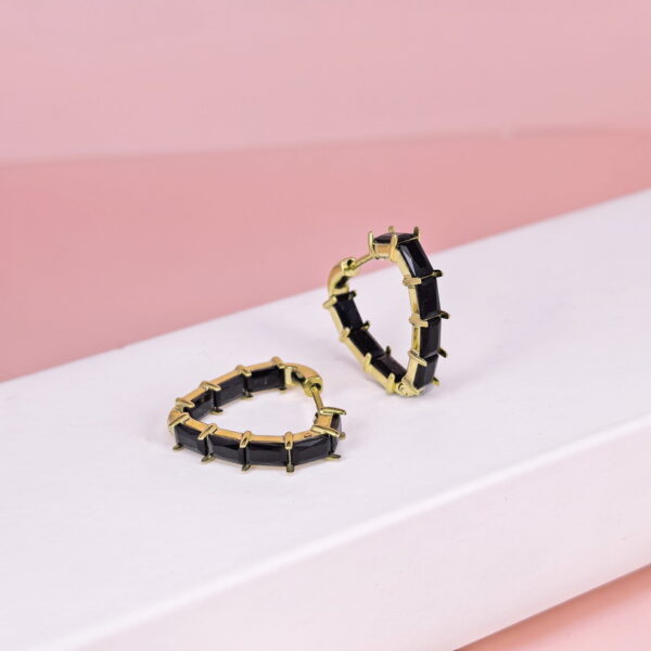 Stainless Steel Earrings with Crystals for Women and Girls Geometric Good Quality No Change Color BS2503270797