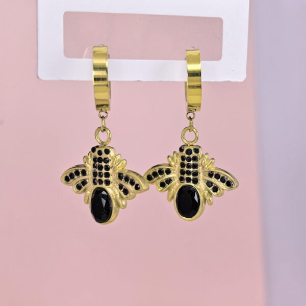 Stainless Steel Earrings with Crystals for Women and Girls Bees Good Quality No Change Color BS2503270816