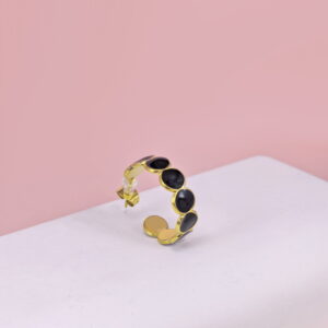 Stainless Steel Earrings with Crystals for Women and Girls C Shape Good Quality No Change Color BS2503270817