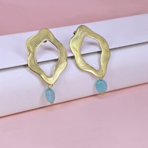 Stainless Steel Earrings with Stones for Women and Girls Geometric Good Quality No Change Color BS2503270823