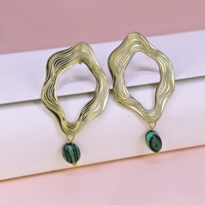 Stainless Steel Earrings with Stones for Women and Girls Geometric Good Quality No Change Color BS2503270826