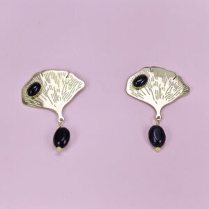 Stainless Steel Earrings with Stones for Women and Girls Leaves Leaf Good Quality No Change Color BS2503270831