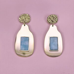 Stainless Steel Earrings with Stones for Women and Girls Geometric Good Quality No Change Color BS2503270836