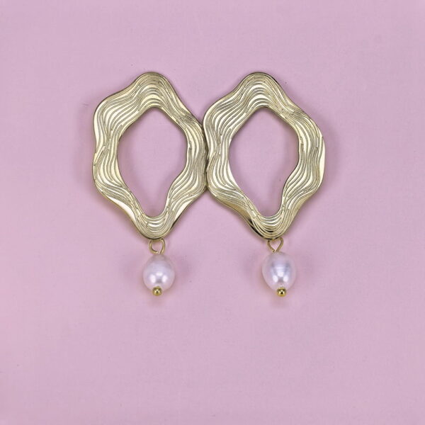 Stainless Steel Earrings with Stones for Women and Girls Geometric Good Quality No Change Color BS2503270838