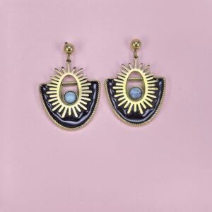 Stainless Steel Earrings with Stones for Women and Girls Geometric Good Quality No Change Color BS2503270842