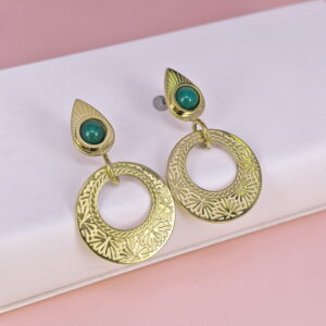 Stainless Steel Earrings with Stones for Women and Girls Geometric Good Quality No Change Color BS2503270840