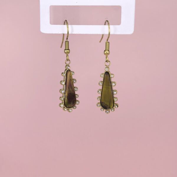 Stainless Steel Earrings with Stones for Women and Girls Teardrop Waterdrop Good Quality No Change Color BS2503270858