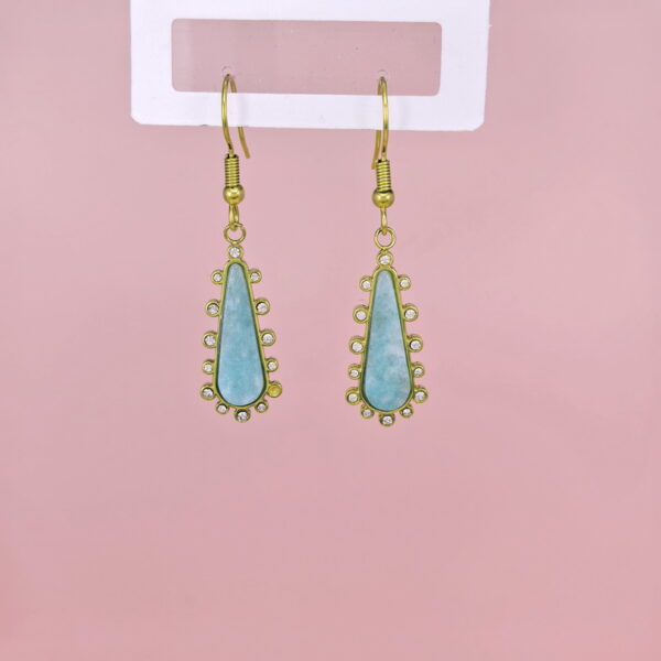 Stainless Steel Earrings with Stones for Women and Girls Teardrop Waterdrop Good Quality No Change Color BS2503270859