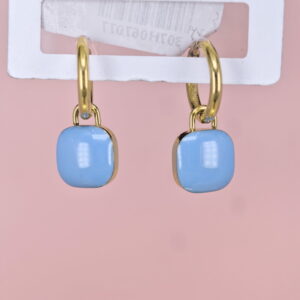 Stainless Steel Earrings with Stones for Women and Girls Square Good Quality No Change Color BS2503270867