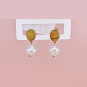 Stainless Steel Earrings with Pearls for Women and Girls Round Circle Good Quality No Change Color BS2503270873