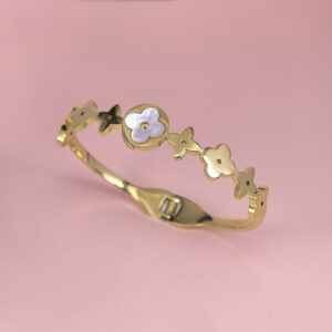 Stainless Steel Bangles Bracelets Cross Good Quality No Change Color For Women Girls CS250327004