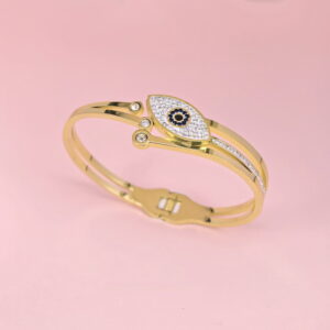 Stainless Steel Bangles Bracelets Evils'Eyes Good Quality No Change Color For Women Girls CS250327005