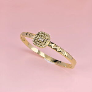 Stainless Steel Bangles Bracelets Geometric Good Quality No Change Color For Women Girls CS250327022