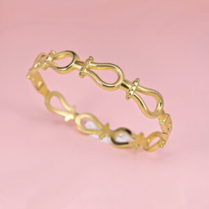 Stainless Steel Bangles Bracelets Geometric Good Quality No Change Color For Women Girls CS250327049