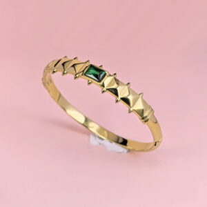 Stainless Steel Bangles Bracelets Crystals Good Quality No Change Color For Women Girls CS250327055