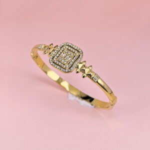 Stainless Steel Bangles Bracelets Crystals Good Quality No Change Color For Women Girls CS250327057